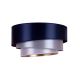 Duolla - Taklampa TRIO 1xE27/15W/230V diameter 45 cm blå/silver/koppar