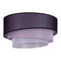 Duolla - Taklampa TRIO 1xE27/15W/230V diameter 45 cm svart/rosa/silver