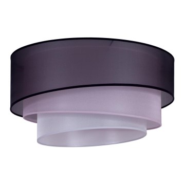 Duolla - Taklampa TRIO 1xE27/15W/230V diameter 45 cm svart/rosa/silver