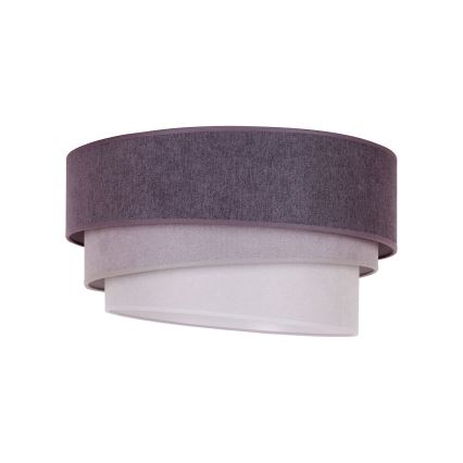 Duolla - Taklampa TRIO 1xE27/15W/230V Ø 45 cm antracit/grå/vit