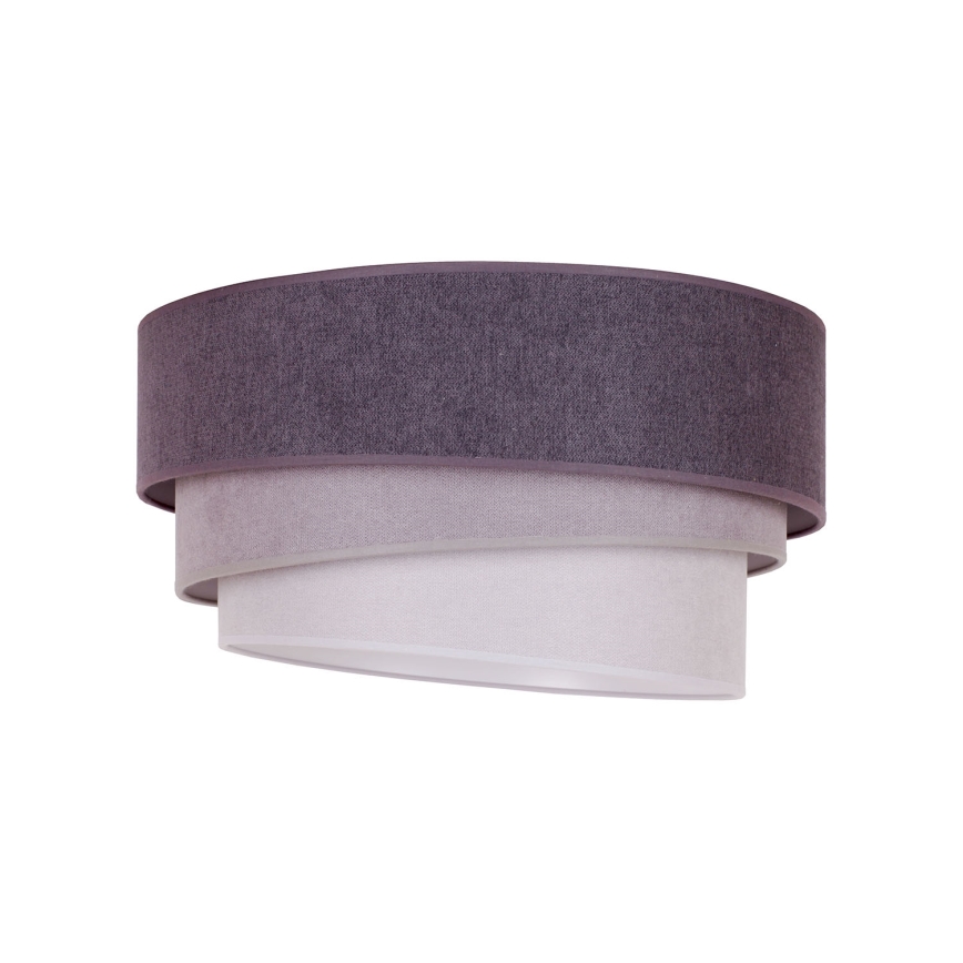 Duolla - Taklampa TRIO 1xE27/15W/230V Ø 45 cm antracit/grå/vit