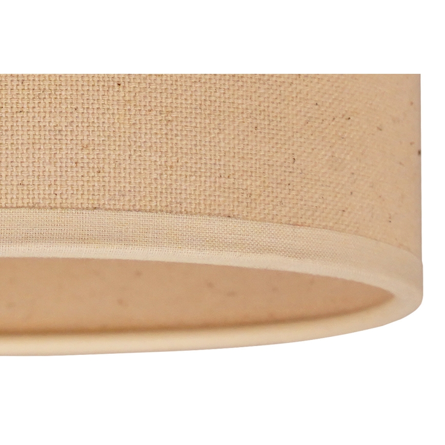 Duolla - Universal ROLLER lampskärm E27 Ø 13 cm beige