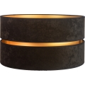 Duolla - Universell lampskärm DUO E27 Ø 40 cm svart/guld