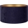 Duolla - Universell lampskärm VELVET E27 Ø 35 cm blå/guld