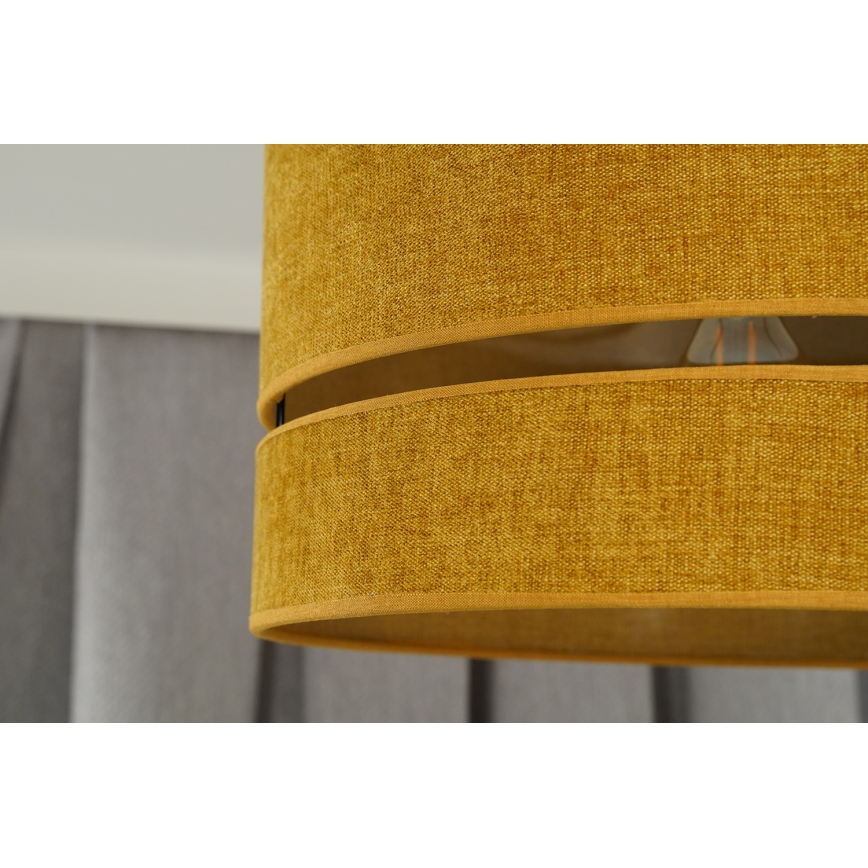 Duolla - Ytmonterad ljuskrona DOUBLE 1xE27/15W/230V diameter 40 cm orange