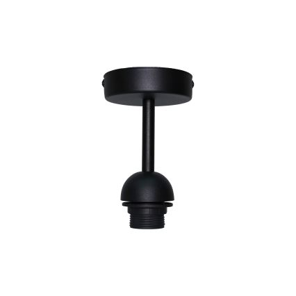 Duolla - Ytmonterad ljuskrona DUO 1xE27/15W/230V diameter 40 cm svart/guld