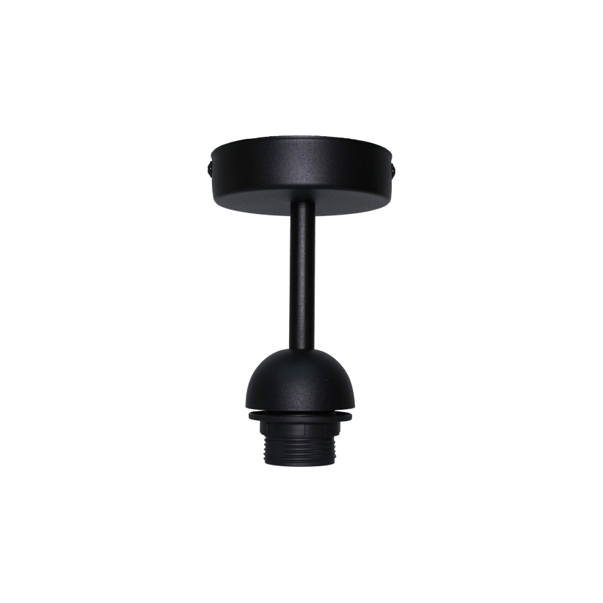 Duolla - Ytmonterad ljuskrona TRIO 1xE27/15W/230V diameter 45 cm svart/grå/vit