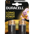 Duracell - 2 delar Alkaliskt batteri Basic LR14/C 1,5V 2200 mAh