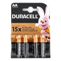 Duracell - 4 delar Alkaliskt batteri Basic LR06/AA 1,5V 2650 mAh