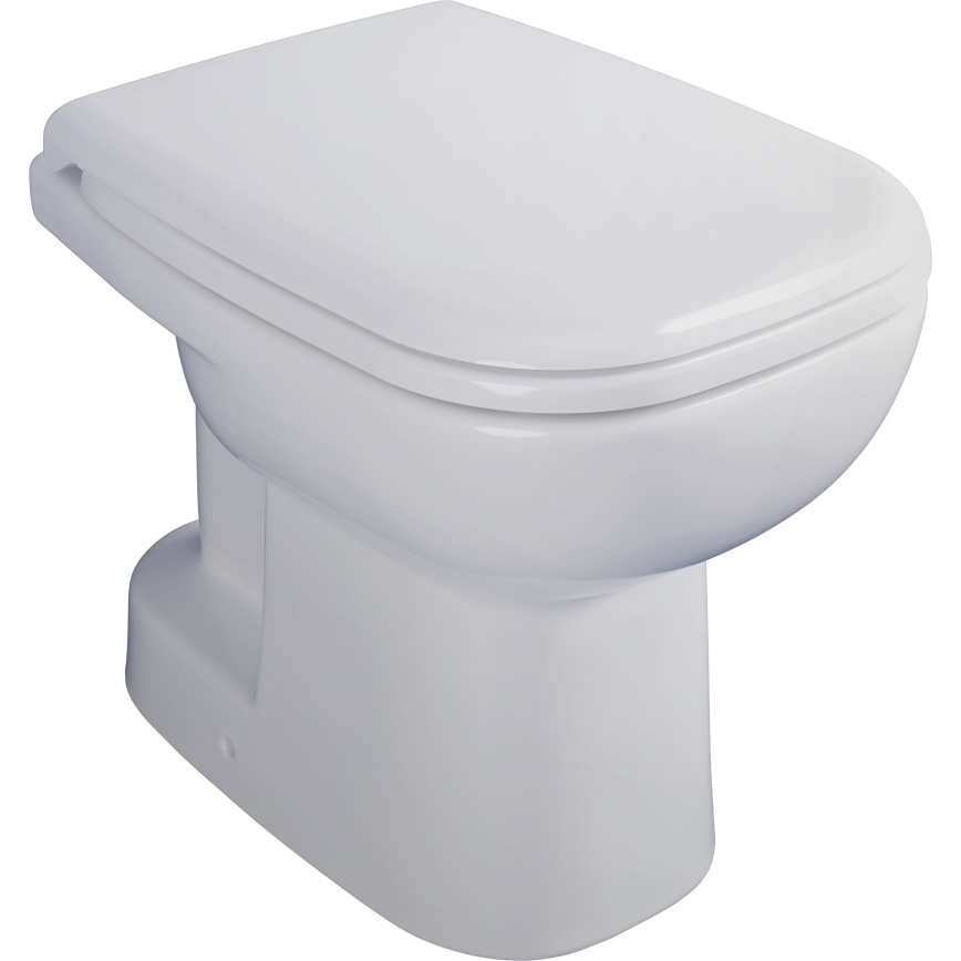 Duravit 21100100002 - Golvstående WC D-CODE, keramik/blank vit