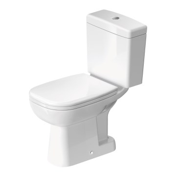 Duravit 21110100002 - WC-kompakt D-CODE keramik/blank vit