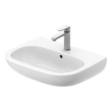 Duravit 23106000002 - Vägghängt tvättställ D-CODE 60x46 cm keramik/blank vit