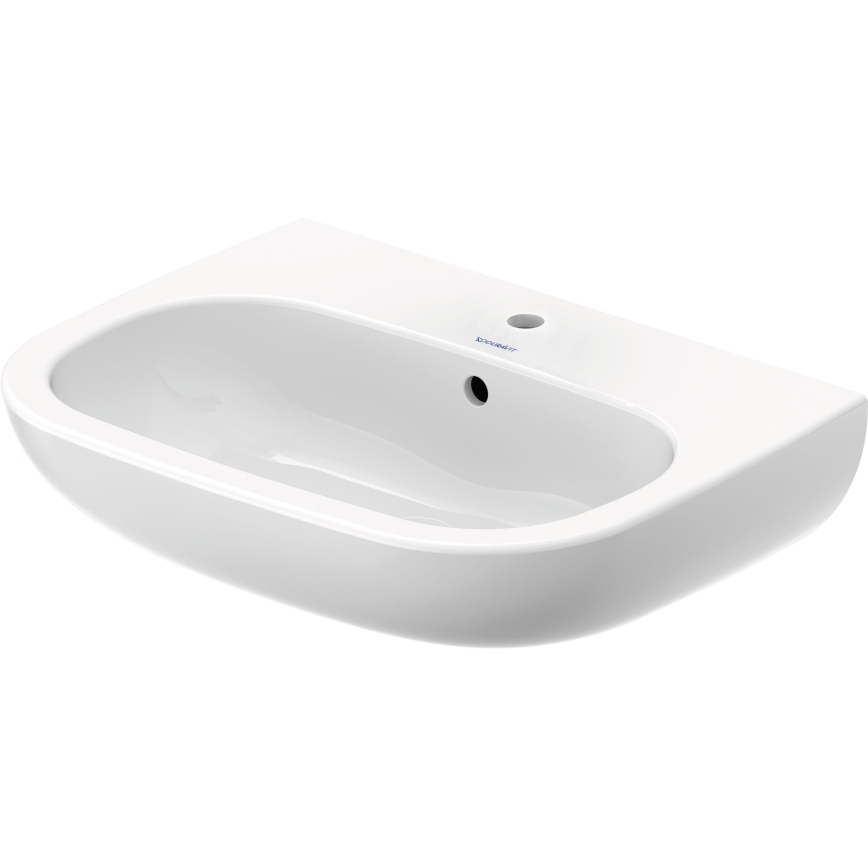 Duravit 23106000002 - Vägghängt tvättställ D-CODE 60x46 cm keramik/blank vit