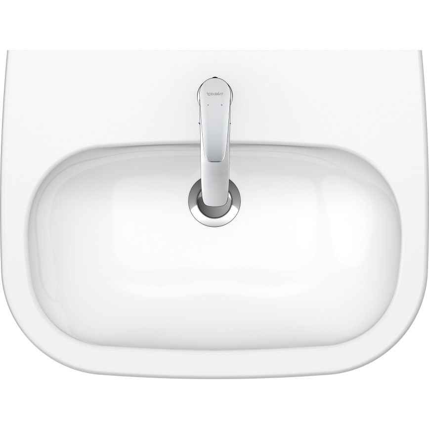 Duravit 23106000002 - Vägghängt tvättställ D-CODE 60x46 cm keramik/blank vit