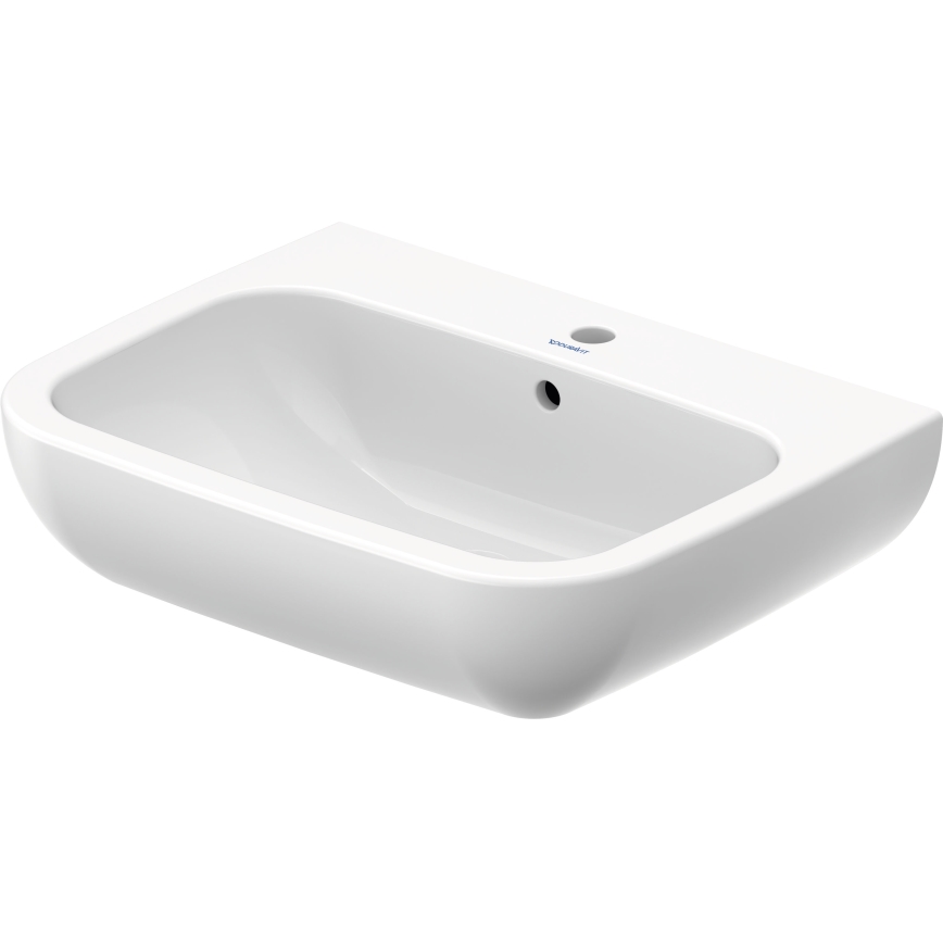 Duravit 23106500002 - Väggmonterat tvättställ D-CODE 65x50 cm keramik/blank vit