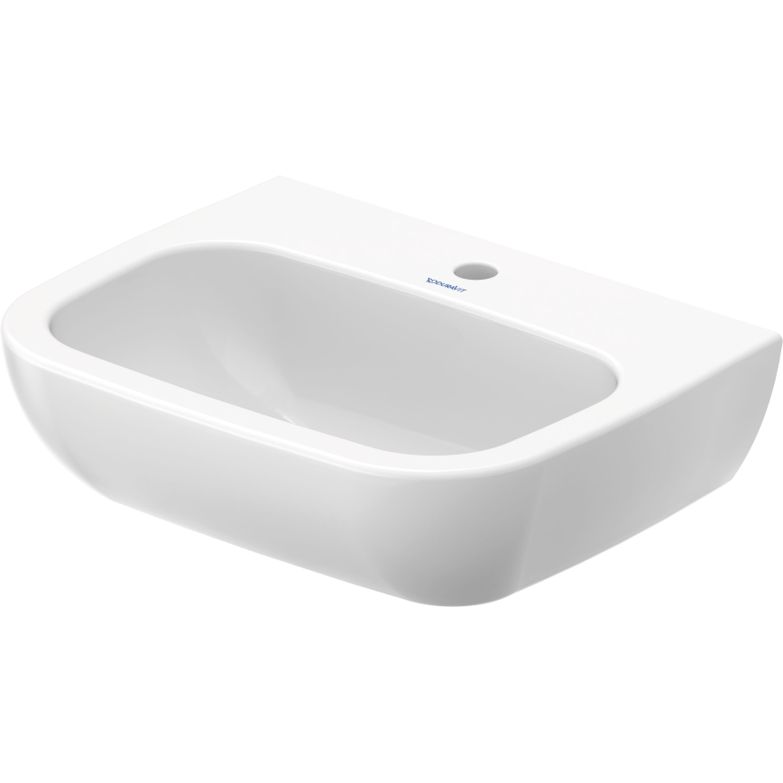 Duravit 23115500002 - Väggmonterat tvättställ D-CODE 55x43 cm keramik/högblank vit