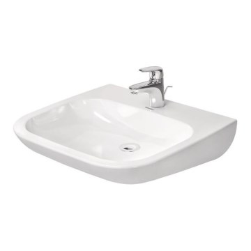 Duravit 23136000002 - Väggmonterat tvättställ D-CODE 60x55 cm keramik/högblank vit