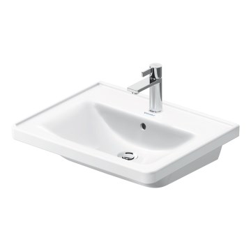 Duravit 2367600000 - Vägghängt tvättställ D-NEO 60x48 cm keramik/högblank vit