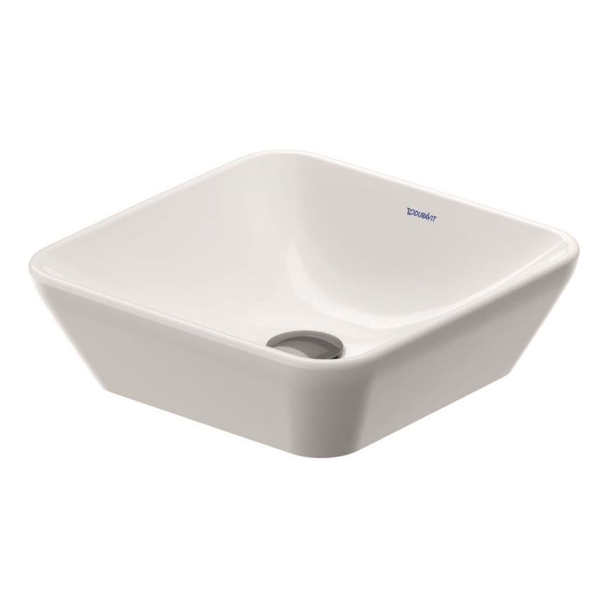Duravit 2397400070 - Tvättställ för bänkskiva D-NEO 40x40 cm keramik/blankvit