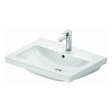 Duravit 23996500002 - Vägghängt tvättställ D-CODE 65x48 cm keramik/blank vit