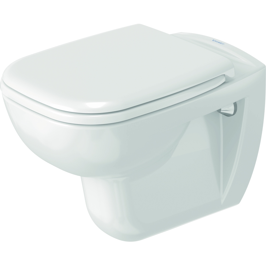 Duravit 25350900002 - Vägghängd WC D-CODE keramik/blank vit