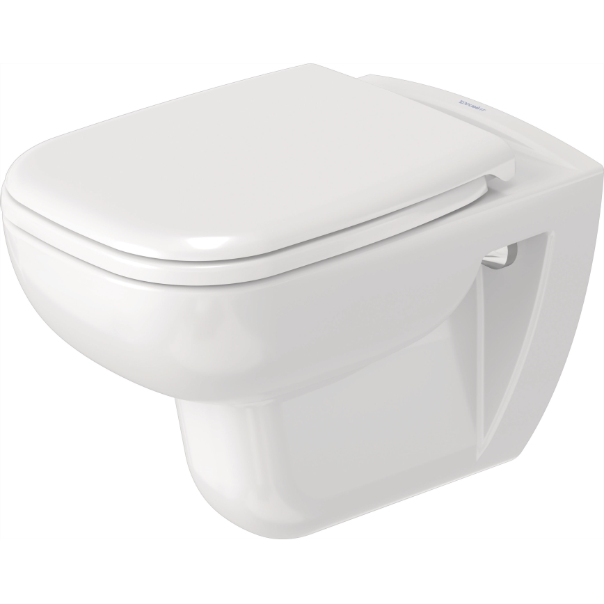 Duravit 25700920002 - Väggmonterad Rimless WC D-CODE keramik/blank vit