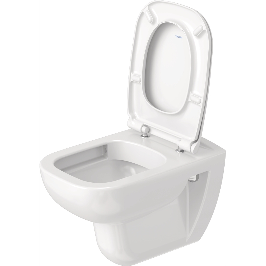 Duravit 25700920002 - Väggmonterad Rimless WC D-CODE keramik/blank vit