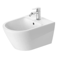 Duravit 27271500002 - Vägghängd bidé D-CODE keramik/högblank vit