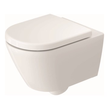 Duravit 29030900212 - Väggmonterad toalettstol Rimless D-CODE, keramik/glansvit