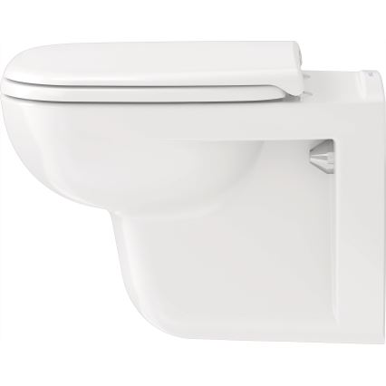 Duravit 45350900A1 - Vägghängd toalettstol med SoftClose-sits D-CODE keramik/blank vit