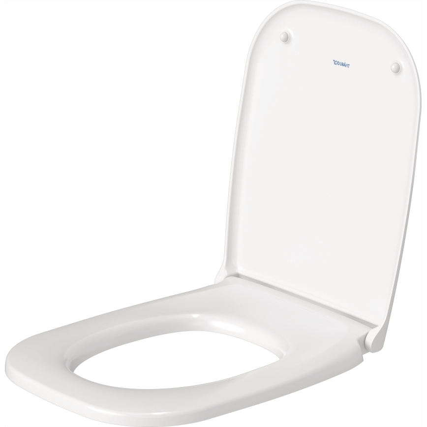 Duravit 67390099 - Toalettsits SoftClose D-CODE 35x43,8 cm vit