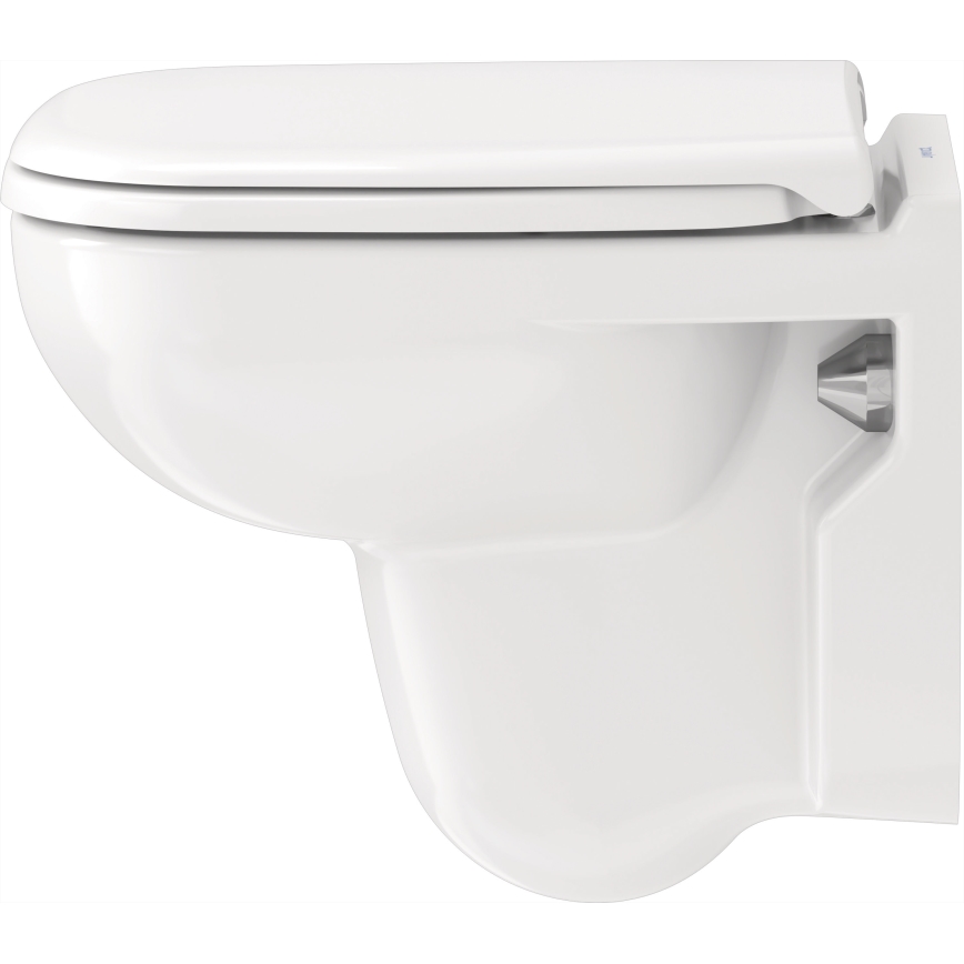 Duravit 67390099 - Toalettsits SoftClose D-CODE 35x43,8 cm vit
