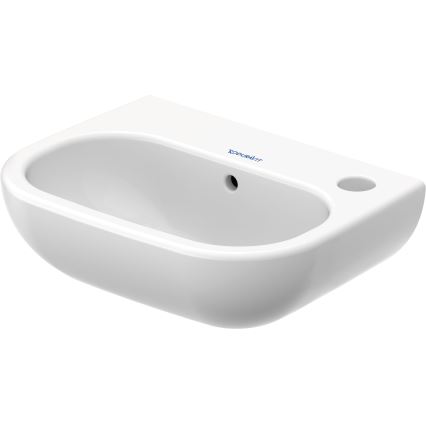 Duravit 7053600082 - Väggmonterat tvättställ D-CODE 36x27 cm keramik/blankvit