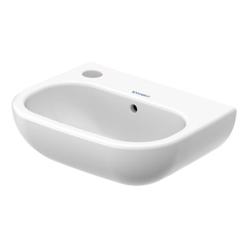 Duravit 7053600092 - Vägghängt tvättställ D-CODE 36x27 cm keramik/blank vit