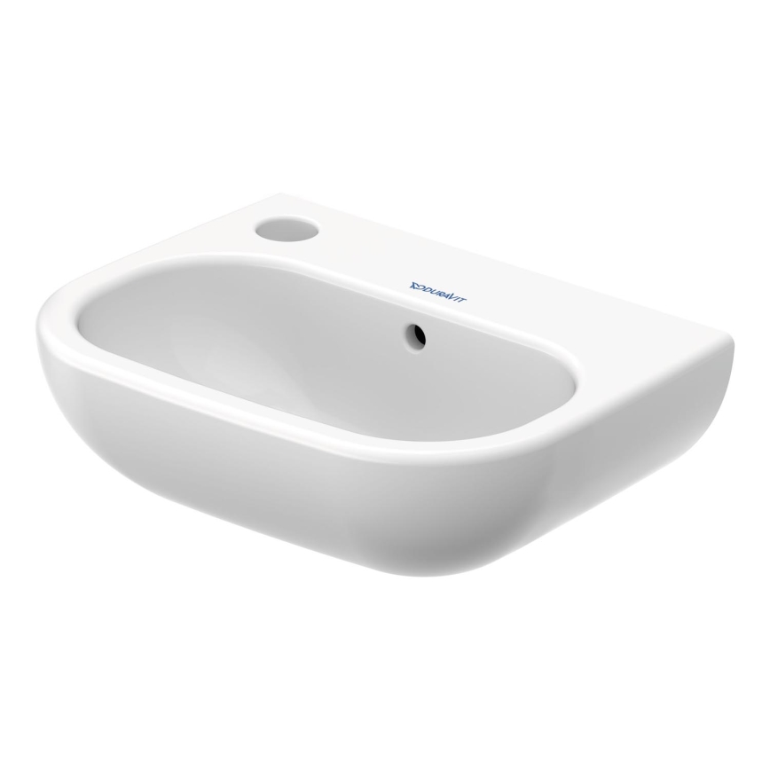 Duravit 7053600092 - Vägghängt tvättställ D-CODE 36x27 cm keramik/blank vit