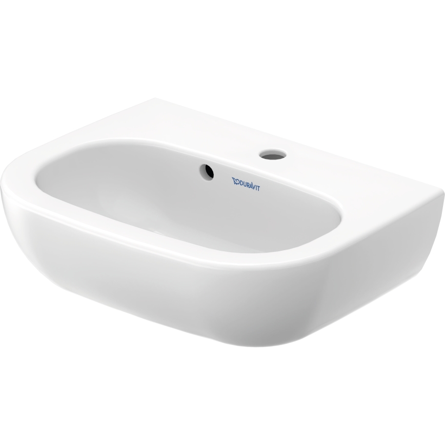 Duravit 7054500002 - Vägghängt tvättställ D-CODE 45x34 cm keramik/blank vit