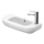 Duravit 7065000082 - Vägghängt tvättställ D-CODE 50 x 22 cm, keramik/blankvit