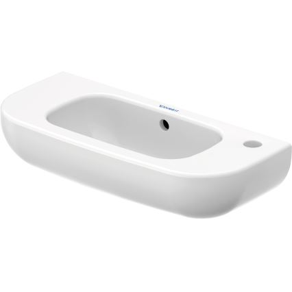 Duravit 7065000082 - Vägghängt tvättställ D-CODE 50 x 22 cm, keramik/blankvit