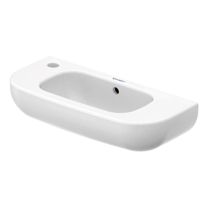 Duravit 7065000092 - Vägghängt tvättställ D-CODE 50x22 cm keramik/blank vit