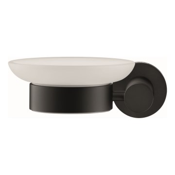 Duravit 99174600 - Väggmonterad tvålhållare D-CODE vänster matt svart