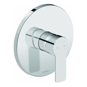 Duravit DC4210010010 - D-CODE duschblandare för inbyggnad, blank krom