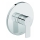 Duravit DC4210010010 - D-CODE duschblandare för inbyggnad, blank krom
