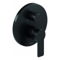 Duravit DC5210012046 - Badkarsblandare för infälld montering D-CODE matt svart