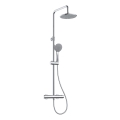 Duschset med blandare HOUSTON, blank krom