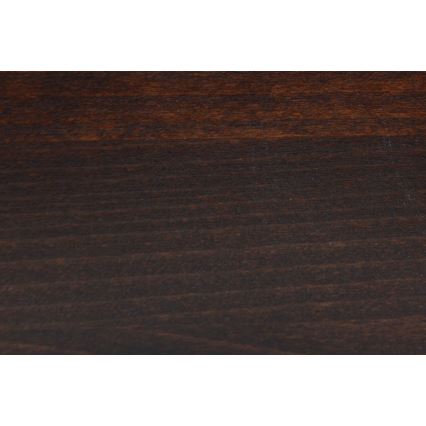 Двойно легло от масивно дърво с вместимост ANGELA 180x200 см тъмен орех