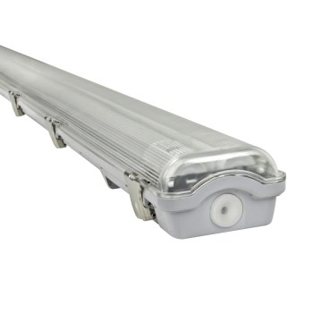 e2 elektro -LED Teknisk LED-lysrörsarmatur CLASSIC-POWER 2xG13/18W/230V 4000K 126,8 cm IP65
