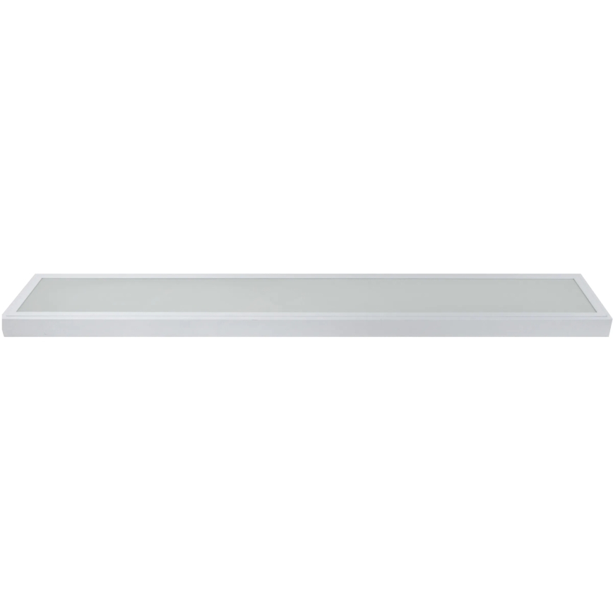 e2 elektro - ytmonterad LED-panel, 38 W, 230 V, valbara färgtemperaturer 3000/4000/6000 K, 118,5x20 cm, vit