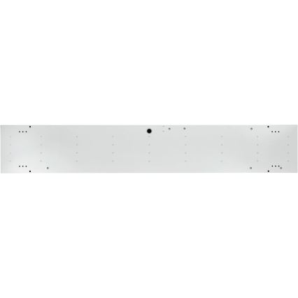 e2 elektro - ytmonterad LED-panel, 38 W, 230 V, valbara färgtemperaturer 3000/4000/6000 K, 118,5x20 cm, vit