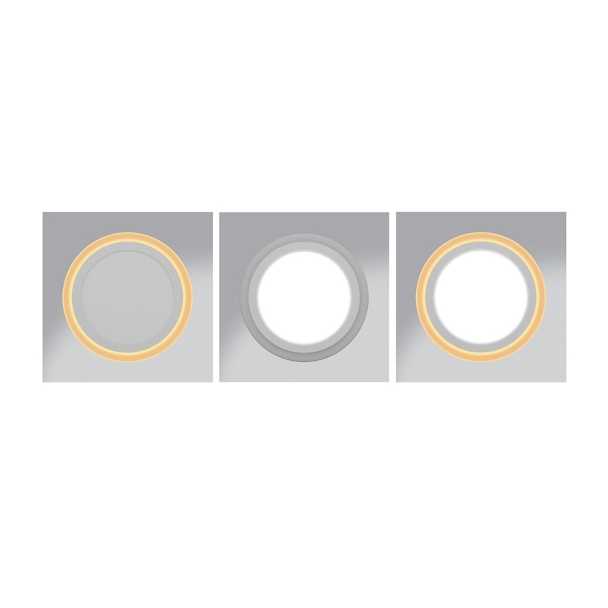 Ecolite DUO-R12W - LED Hängande Takbelysning DUO LED/12W/230V + LED/4W