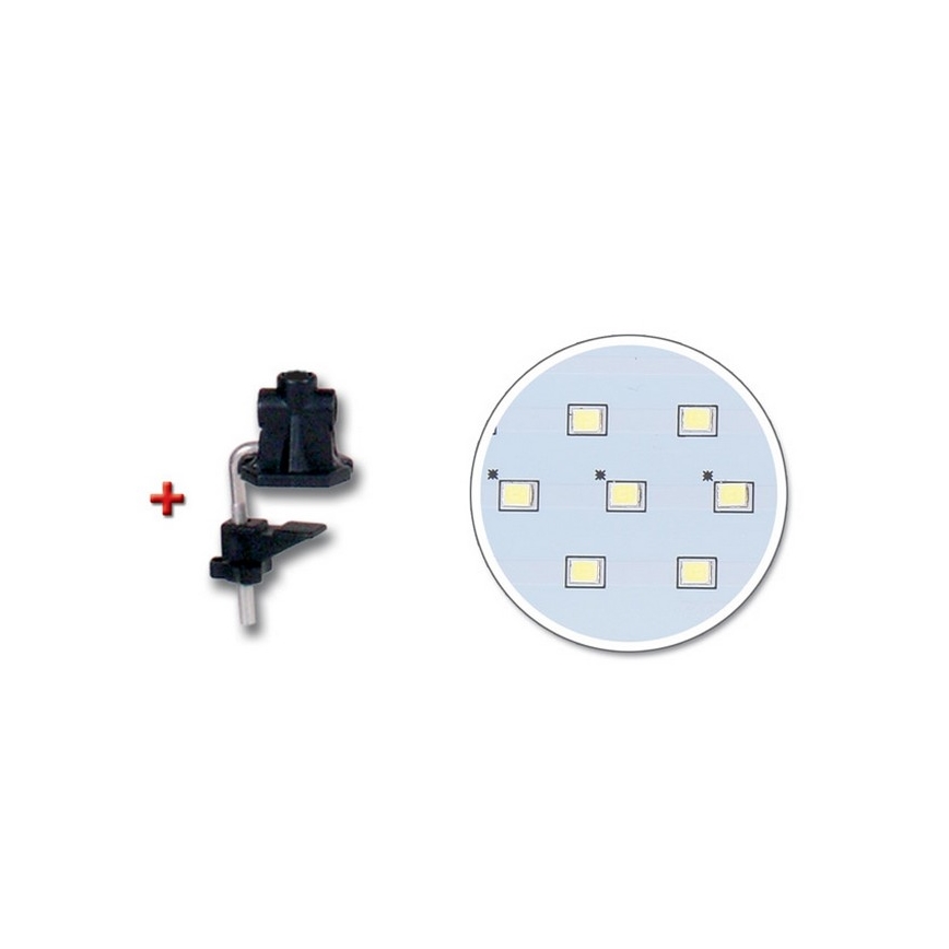 Ecolite LBL1207-BI - LED Dimbar Bordslampa MATRIX LED/10W/230V